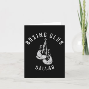 Boxing Club Dallas Gloves Fighter Card