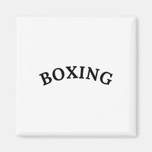 Boxing Club Vintage Athletic Sports  Magnet