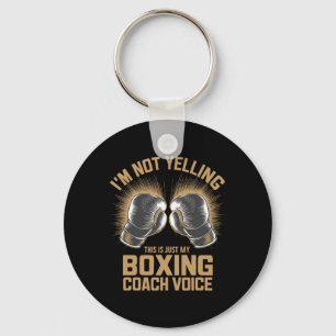 Boxing Coach Boxer Fighter Fight Boxers Coaching Key Ring