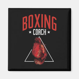 Boxing Coach Boxing Gloves Trainer Boxer Magnet