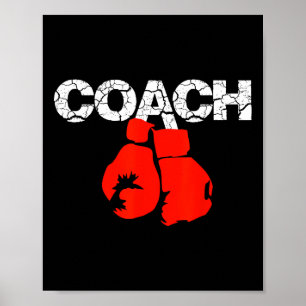 Boxing Coach Definition Boxing Trainer Boxing Coac Poster