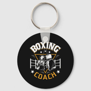 Boxing Coach - Kickboxing Kickboxer Gym Boxer 1 Key Ring