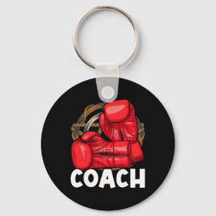 Boxing Coach - Kickboxing Kickboxer Gym Boxer _3 Key Ring