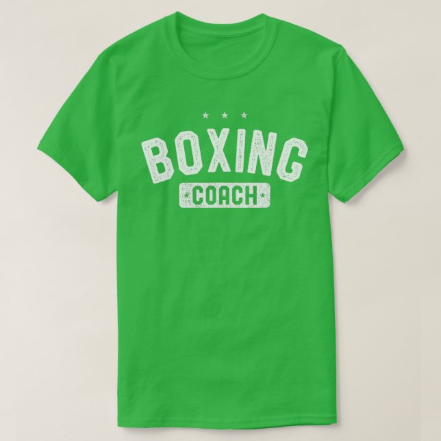 Boxing Coach Vintage Boxing  T-Shirt (Design Front)