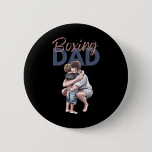 Boxing Dad 6 Cm Round Badge