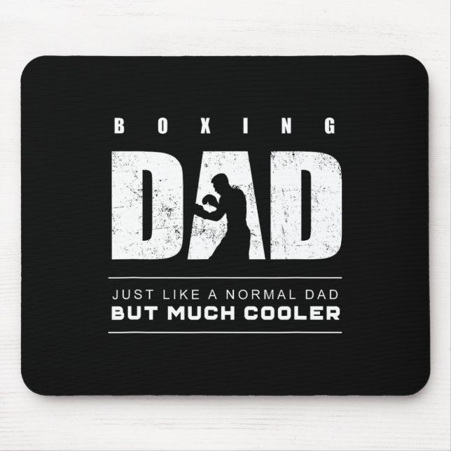Boxing Dad Boxing  Mouse Pad (Front)