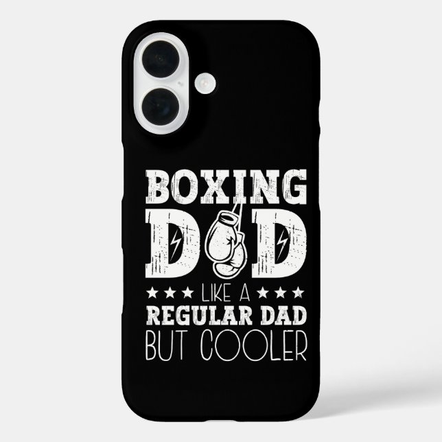 Boxing Dad Like A Regular Dad But Cooler Case-Mate iPhone Case (Back)