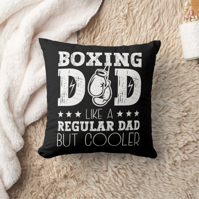 Boxing Dad Like A Regular Dad But Cooler Cushion (Blanket)