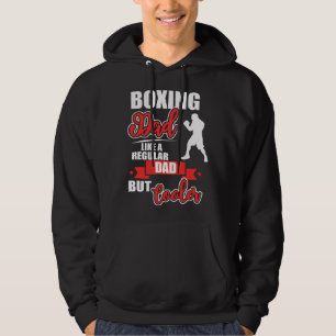 Boxing Dad Like A Regular Dad But Cooler Fathers D Hoodie