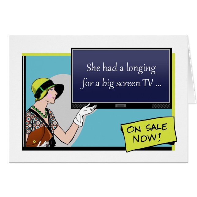 Boxing Day, Funny Retro Illustration, Big Screen (Front Horizontal)