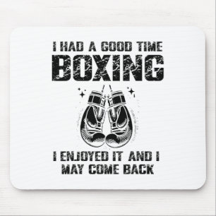 Boxing Day Love Boxing Training Coach Fighter 10 Mouse Pad