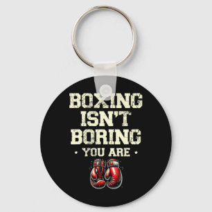 Boxing Day Love Boxing Training Coach Fighter 3 Key Ring