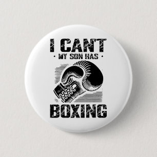 Boxing Day Love Boxing Training Coach Fighter 4 6 Cm Round Badge