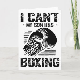 Boxing Day Love Boxing Training Coach Fighter 4 Card
