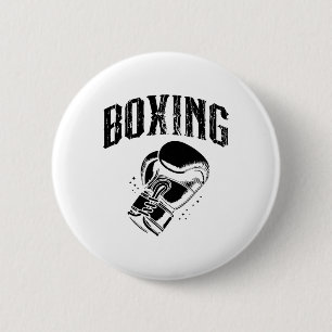 Boxing Day Love Boxing Training Coach Fighter 6 Cm Round Badge