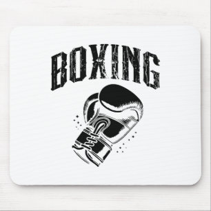 Boxing Day Love Boxing Training Coach Fighter 6 Mouse Pad