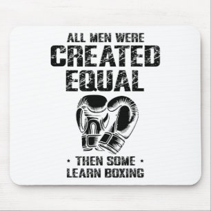 Boxing Day Love Boxing Training Coach Fighter Mouse Pad