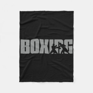 Boxing Design For Boxer - Boxing  Fleece Blanket