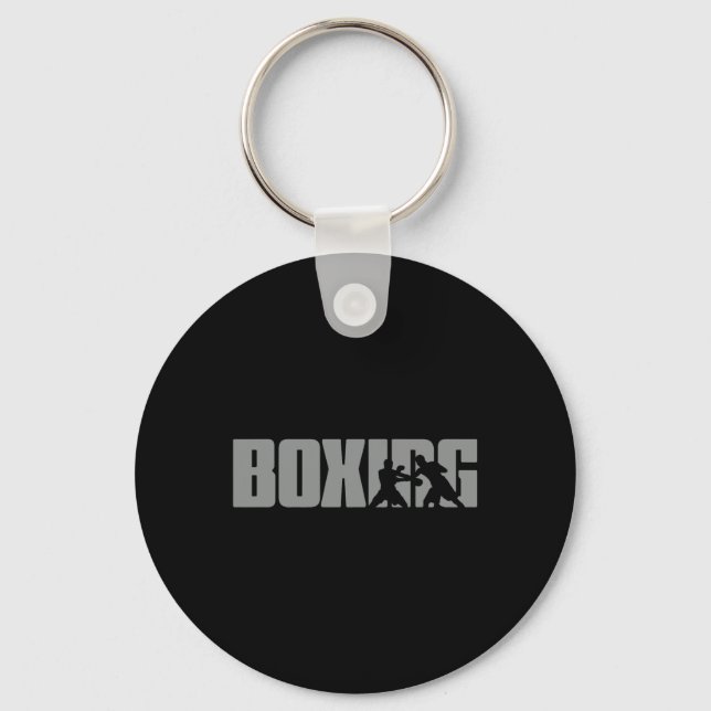 Boxing Design For Boxer - Boxing  Key Ring (Front)