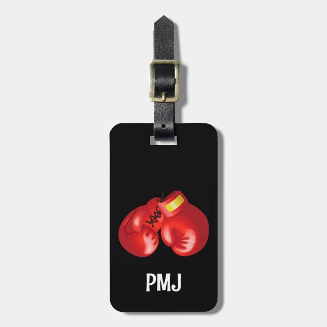Boxing Design Luggage Tags (Front Vertical)