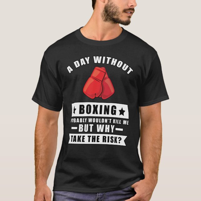 Boxing Design T-Shirt (Front)