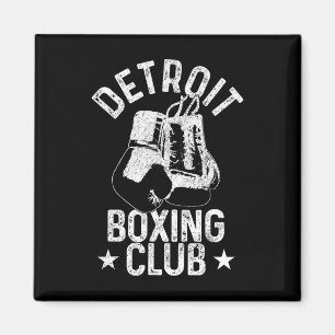 Boxing Detroit Michigan Martial Arts Boxer  Magnet
