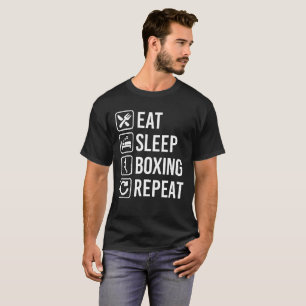 Boxing Eat Sleep Repeat T-Shirt