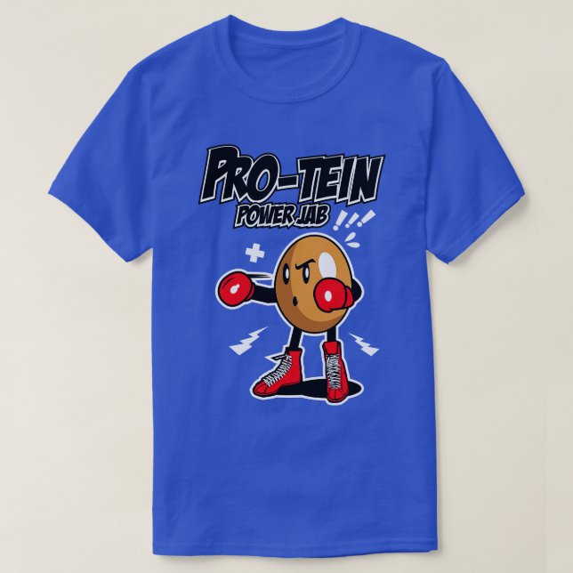 BOXING EGG CARTOON T-Shirt (Design Front)