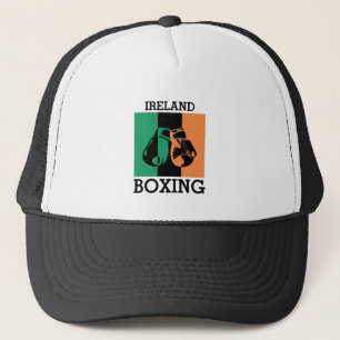 Boxing Fans Gift For Boxing Irish Mma Boxing Trucker Hat