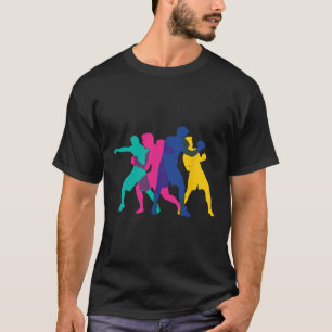 Boxing Fight Mma Kickboxing Fighter Boxer Knockout T-Shirt