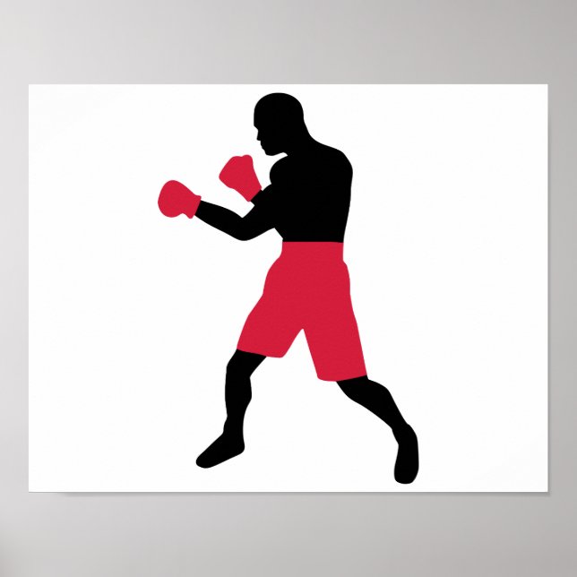 Boxing fighter poster (Front)