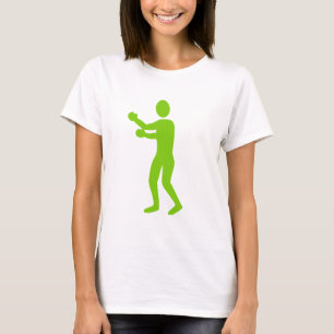 Boxing Figure - Martian Green T-Shirt