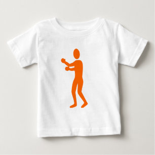 Boxing Figure - Orange Baby T-Shirt