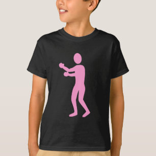Boxing Figure - Pink T-Shirt
