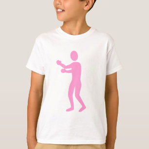 Boxing Figure - Pink T-Shirt