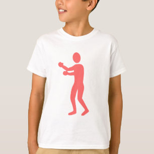 Boxing Figure - Tropical Pink T-Shirt
