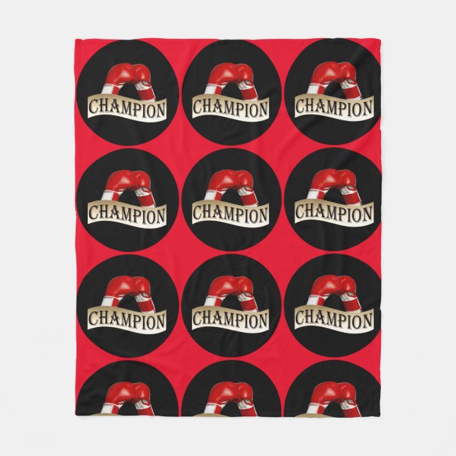 BOXING FLEECE BLANKET (Front)