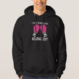 Boxing For Men Women Boxer Sparring Match Hoodie