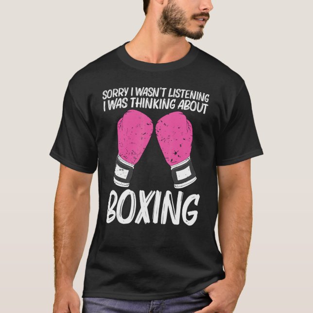   Boxing For Men Women Boxer Sparring Match   T-Shirt (Front)