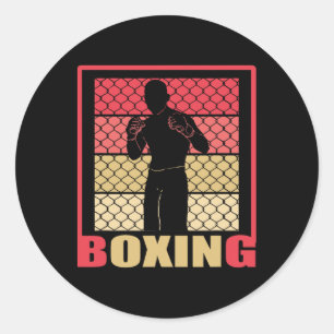 Boxing Forever - Boxing Fan - Boxer - Boxing Gym - Classic Round Sticker