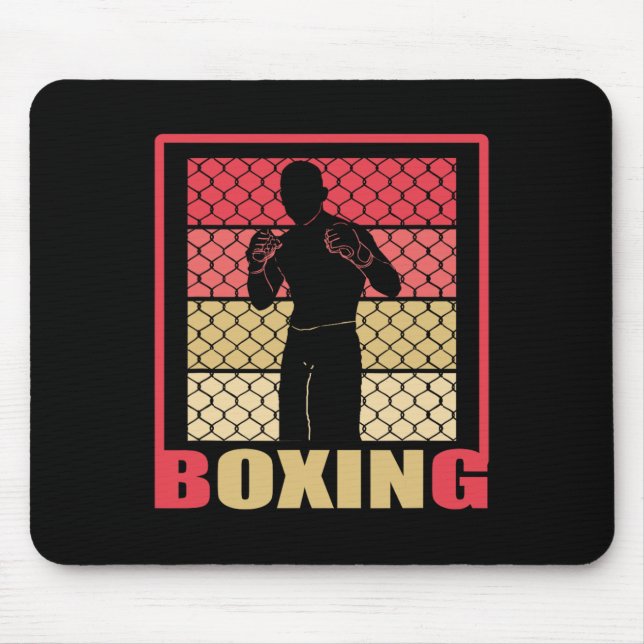 Boxing Forever - Boxing Fan - Boxer - Boxing Gym - Mouse Pad (Front)