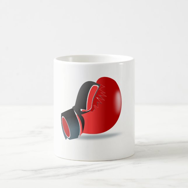 Boxing Glove Coffee Mug (Center)