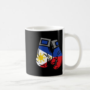 Boxing Glove With The Flag Of Philippines Coffee Mug