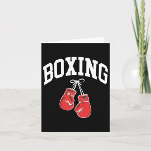 Boxing Gloves Boxer Graphic Card