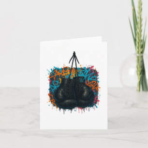 Boxing Gloves Boxing Sports Athletics  Card