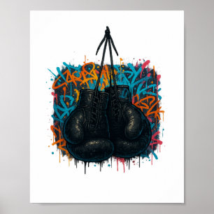 Boxing Gloves Boxing Sports Athletics Poster