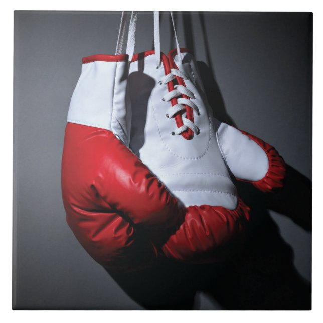 Boxing gloves  ceramic tile (Front)