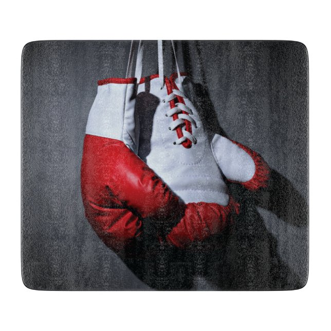Boxing gloves cutting board (Front)