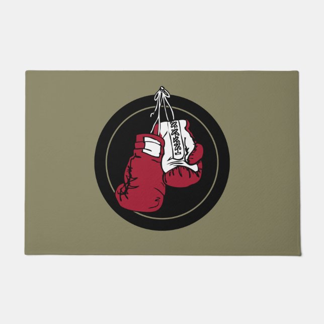 Boxing Gloves Doormat (Front)