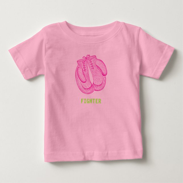 boxing gloves FIGHTER Baby T-Shirt (Front)